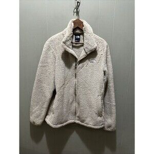 The North Face Osito High-Pile Fleece Jacket Full Zip Tan Color Women's XL